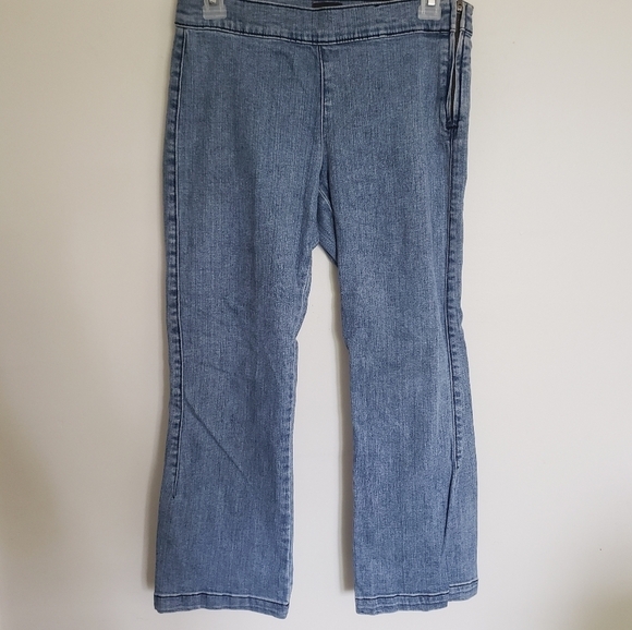 BDG Urban Outfitters Flat Front Crop Jeans Womens Size 2 Pull On - Picture 8 of 8